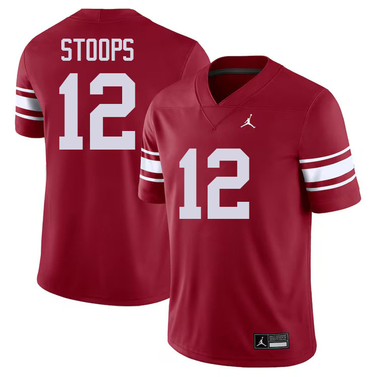 Drake Stoops Oklahoma Sooners Jersey,Oklahoma Sooners Football Uniforms,Jersey-Throwback